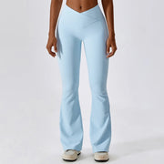 yoga flare leggings, view 2 - MRSLM