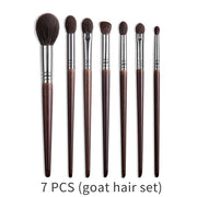 natural makeup brushes set, view 7 - MRSLM