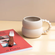 handmade ceramic mug, view 7 - MRSLM
