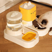 automatic pet water feeder and food container, view 5 - MRSLM