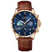 men's quartz business watch, view 4 - MRSLM