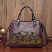 embossed retro crossbody bag for women, view 9 - MRSLM