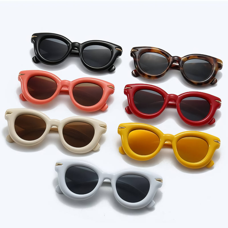 round punk sunglasses, view 11 - MRSLM