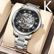 men's automatic hollow watch, view 8 - MRSLM
