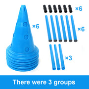 3-piece dog hurdle training set, view 2 - MRSLM