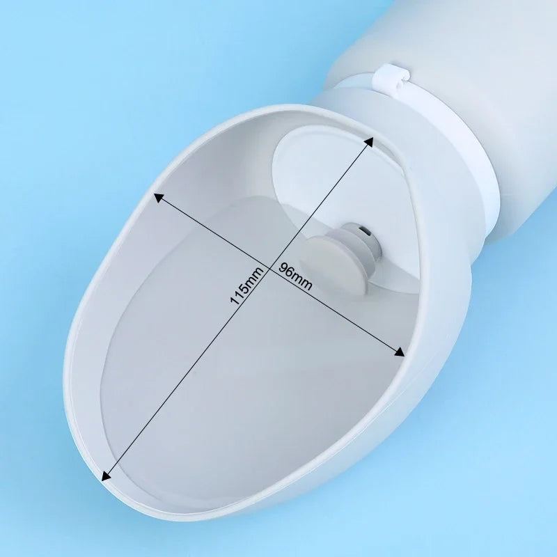 collapsible dog water cup, view 6 - MRSLM