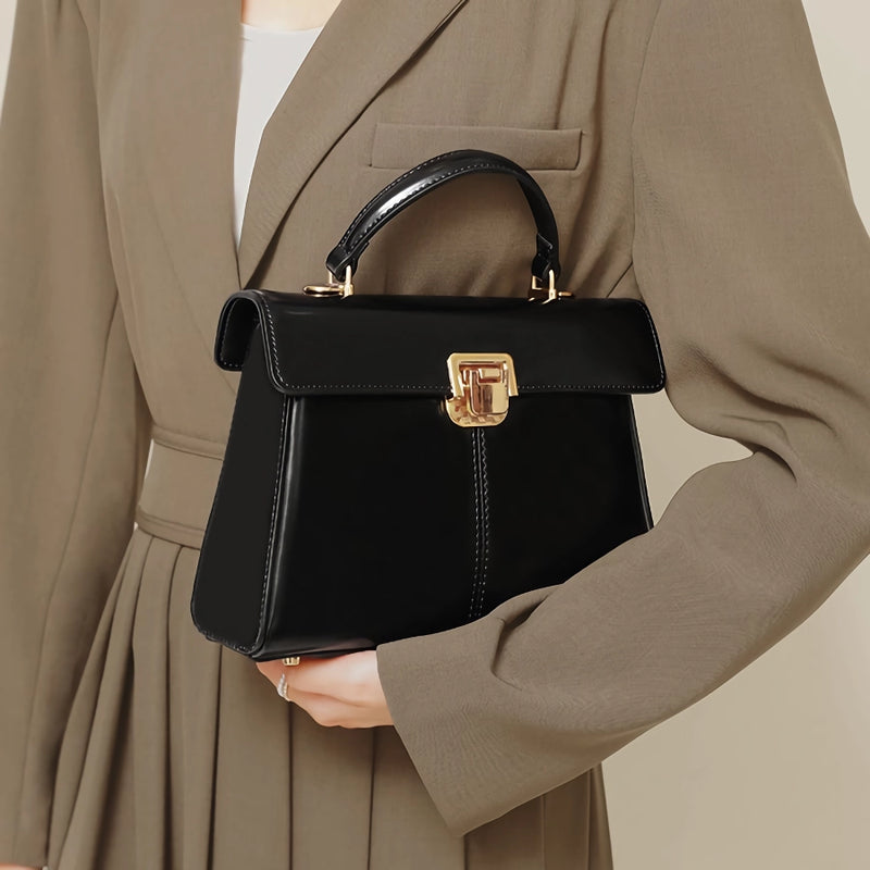 leather crossbody bag with scarf, view 5 - MRSLM