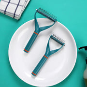 double-sided pet deshedding brush, view 9 - MRSLM