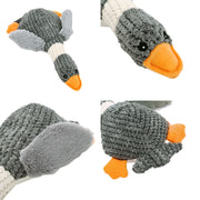 wild-goose squeaky plush dog toy, view 8 - MRSLM