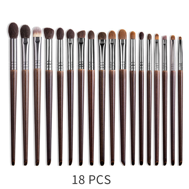 natural makeup brushes set, view 6 - MRSLM