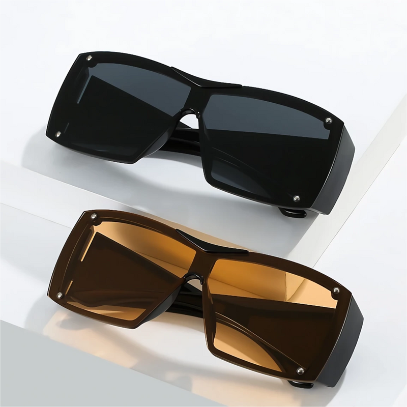oversized square sunglasses, view 11 - MRSLM