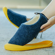 two-wear cloth home slippers, view 5 - MRSLM