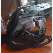 sci-fi gear Halloween mask, view 3 - MRSLM