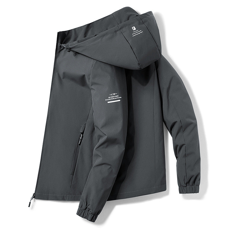 men's windbreaker jacket, view 4 - MRSLM