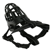 breathable basket dog muzzle, view 2 - MRSLM