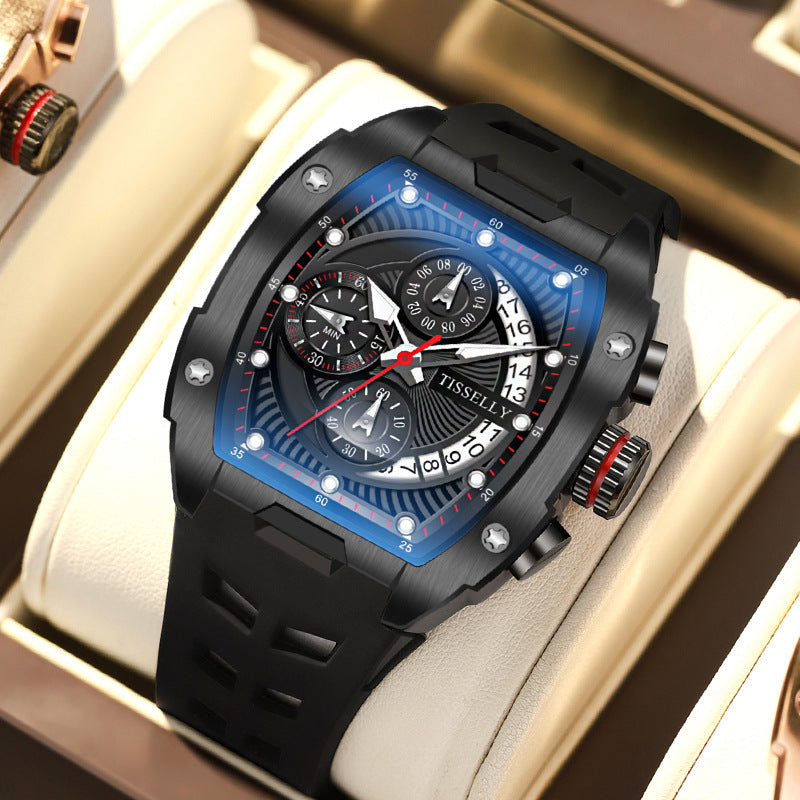 Barrel-shaped quartz watch - MRSLM