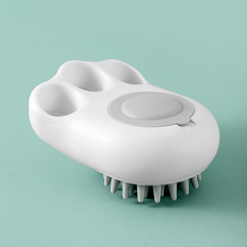 pet bathing and massage brush, view 3 - MRSLM