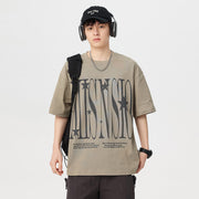 men's cotton round neck T-shirt - MRSLM