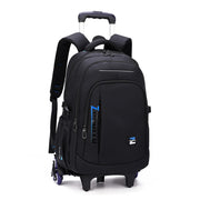 double shoulder travel backpack, view 2 - MRSLM