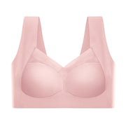 Seamless plus size sports bra, view 6 - MRSLM