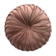 round velvet throw pillow, view 9 - MRSLM
