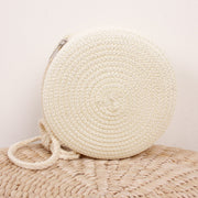 woven straw crossbody bag, view 6 - MRSLM