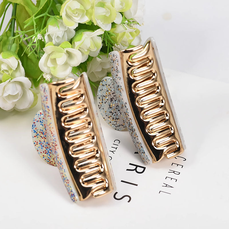 large shining hair claw clip, view 10 - MRSLM