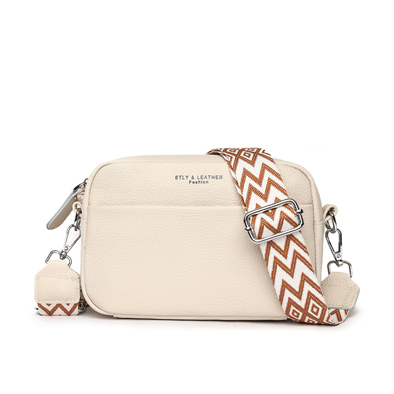 leather crossbody bag, view 10 - MRSLM