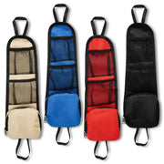 car seat organizer with multi-pocket storage, view 8 - MRSLM