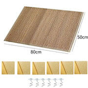 durable cat scratcher pad, view 4 - MRSLM