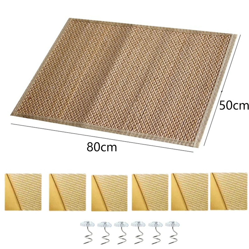 durable cat scratcher pad, view 4 - MRSLM