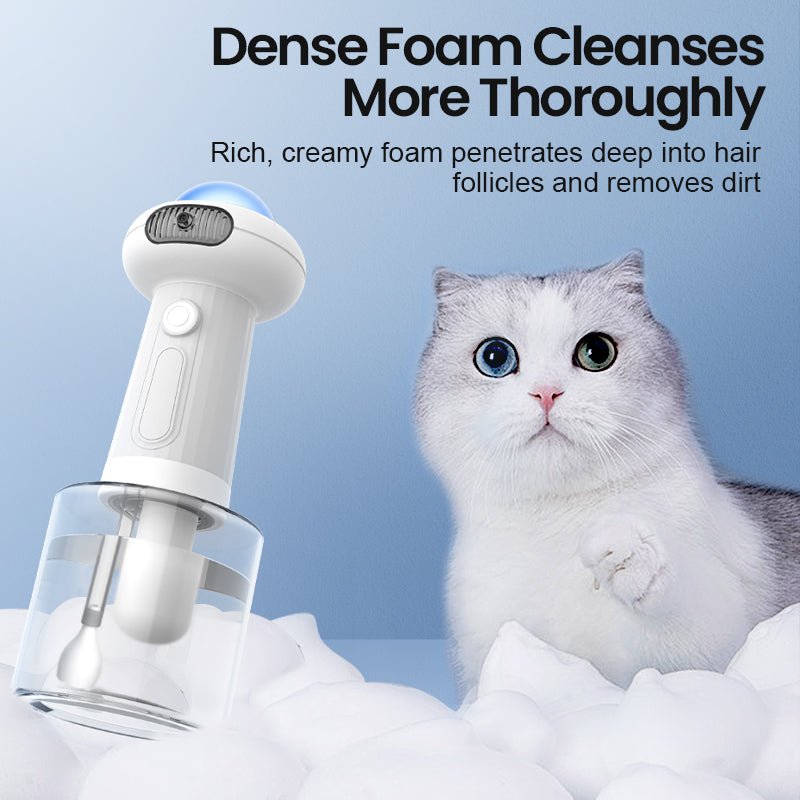 pet foaming bath dispenser, view 6 - MRSLM