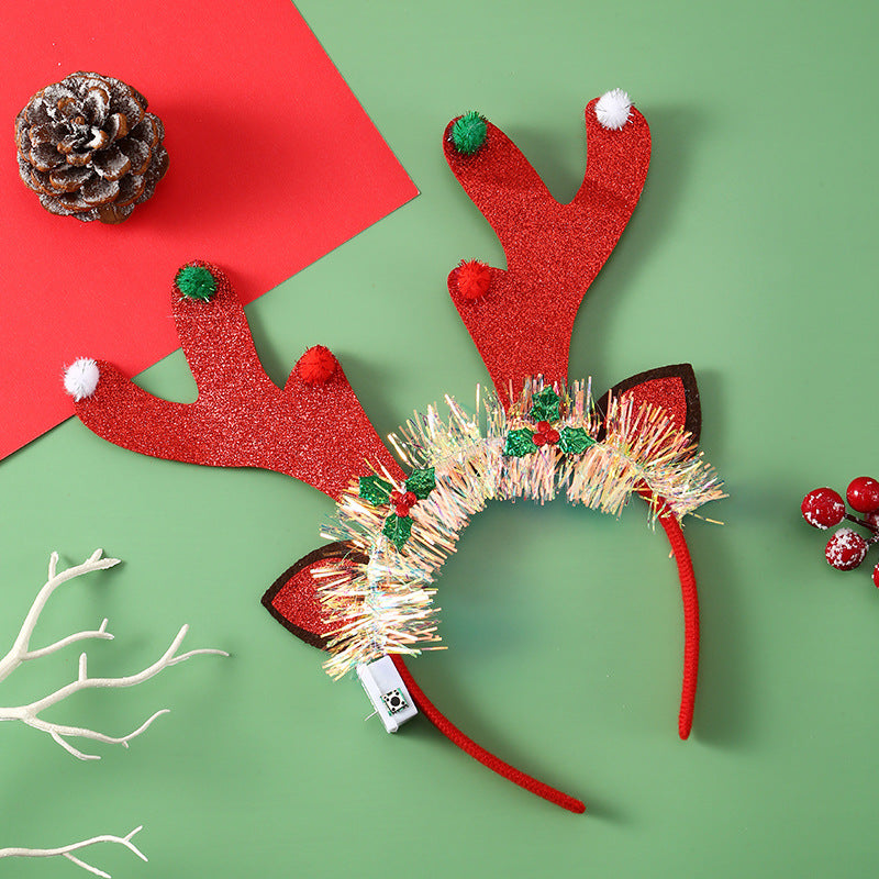 Christmas light-up headband, view 8 - MRSLM