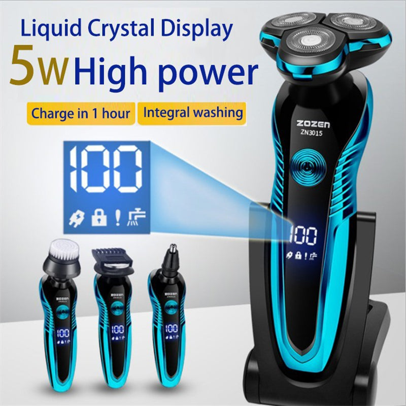 Rechargeable electric shaver, view 3 - MRSLM