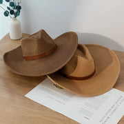 natural paper western cowboy hat, view 8 - MRSLM