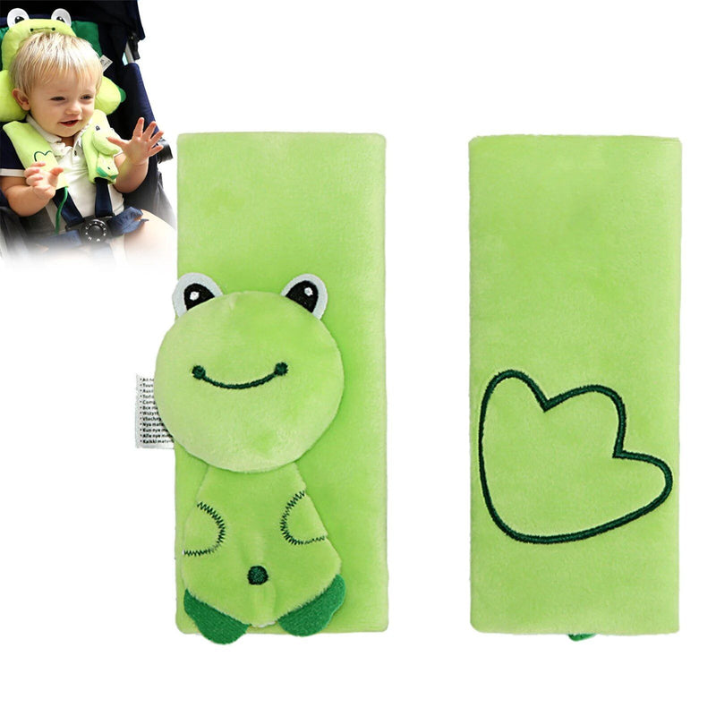 kids cartoon plush seat belt covers, view 7 - MRSLM