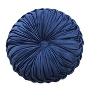 round velvet throw pillow, view 2 - MRSLM