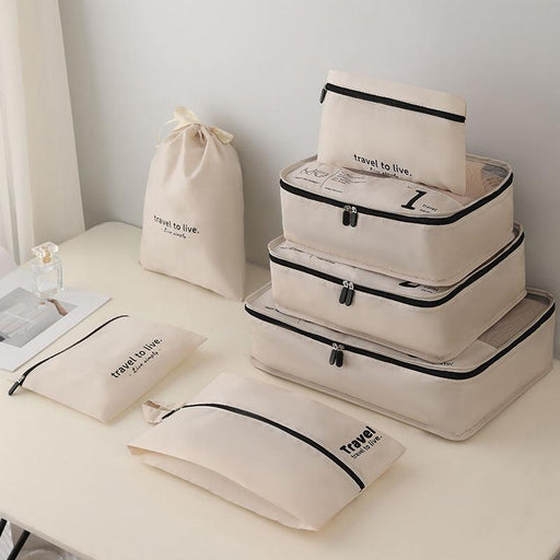 7-piece travel storage bag set - MRSLM