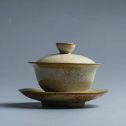 Gold painting tea set, view 3 - MRSLM