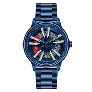 rotating wheel quartz watch, view 9 - MRSLM