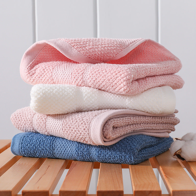 cotton jacquard hand towels, view 6 - MRSLM