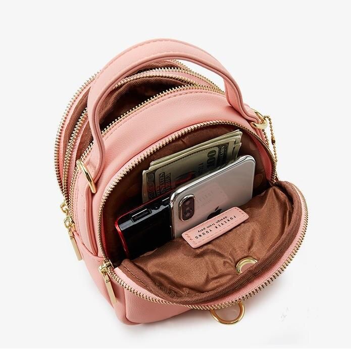 chic mini backpack, view 12 - MRSLM