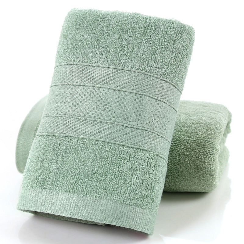 bamboo fiber face towel, view 3 - MRSLM