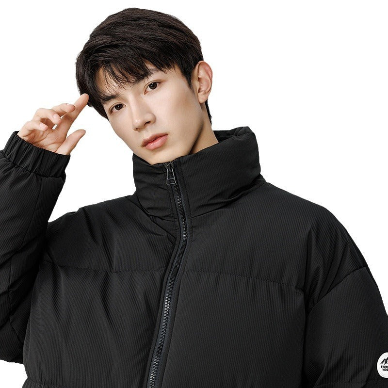 loose outdoor puffer coat, view 5 - MRSLM