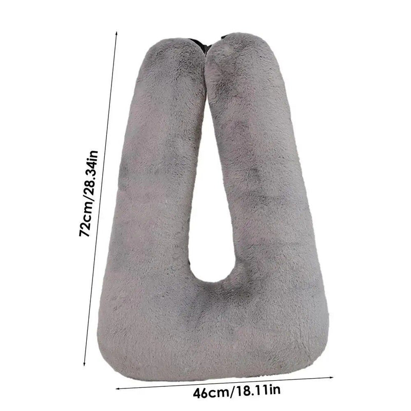 ergonomic car and travel neck pillow, view 6 - MRSLM