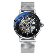 Men's hollow automatic mechanical watch, view 6 - MRSLM