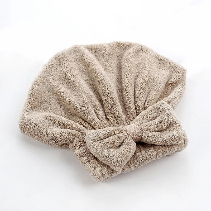 Bamboo hair towel wrap, view 4 - MRSLM