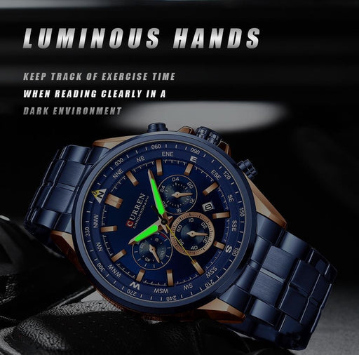 men's quartz calendar watch - MRSLM