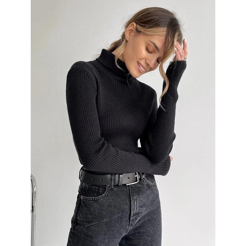 thick turtleneck sweater, view 5 - MRSLM