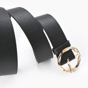 animal print faux leather belt, view 6 - MRSLM